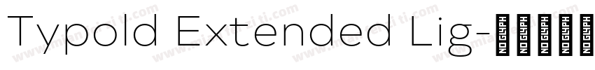 Typold Extended Lig字体转换